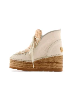 Bota baja borreguito en napa hielo Creta