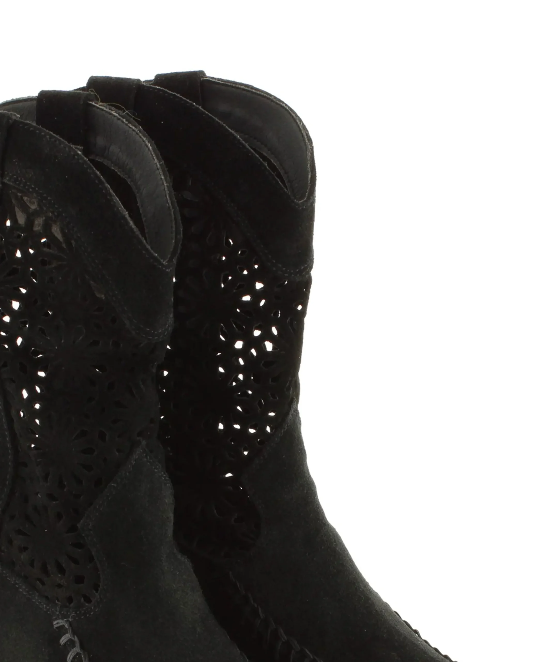 Bota calada en serraje negro Tilo 5