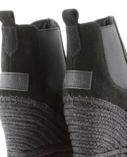 Botin Chelsea en serraje negro Tilo 7