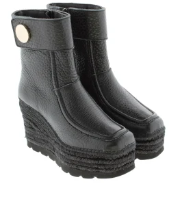Botin en bost negro Cuba