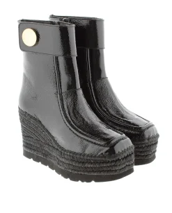 Botin en charol negro Cuba