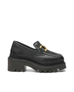 Mocasin en Cocco negro León