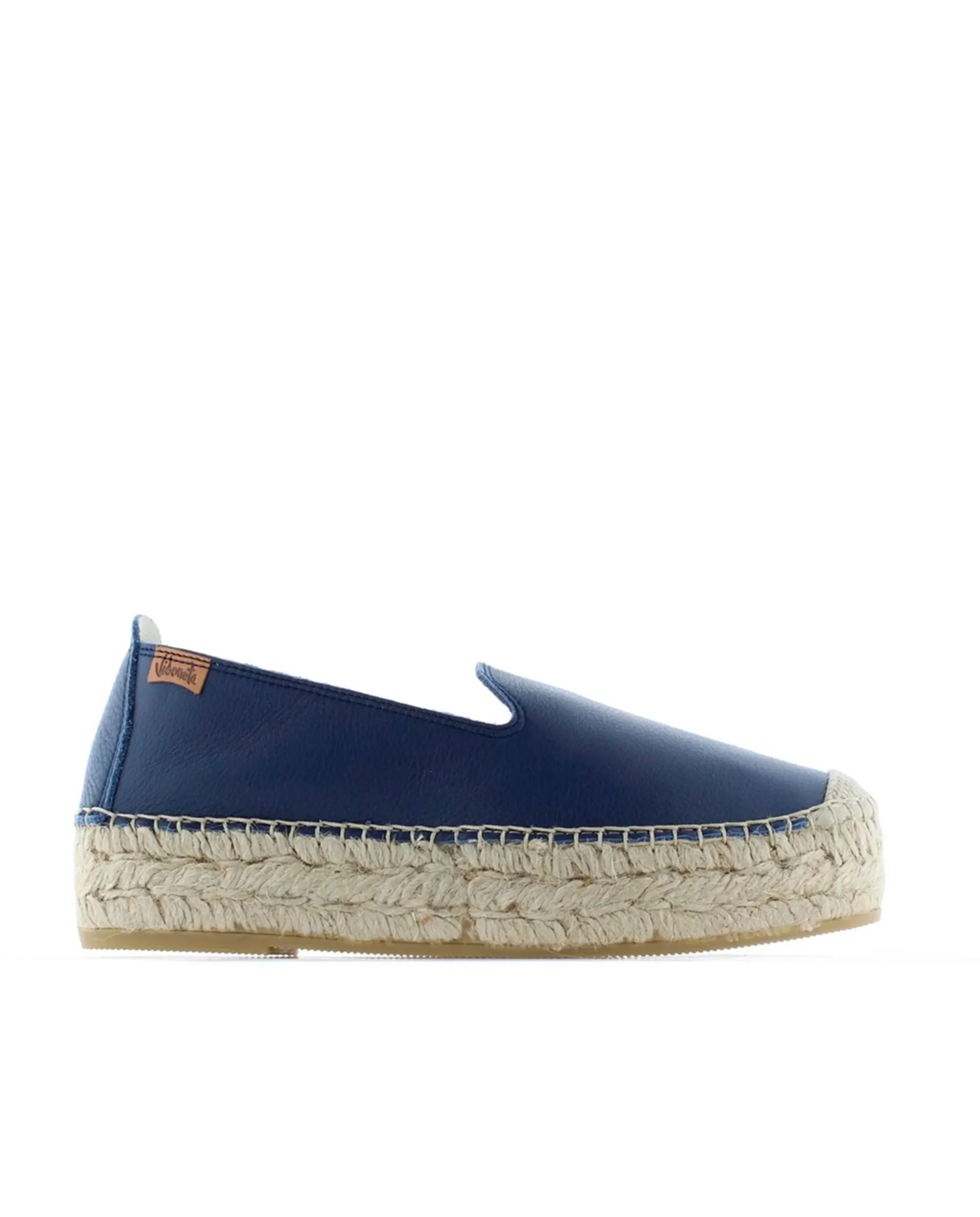 Slipper en napa marino Merce Doble