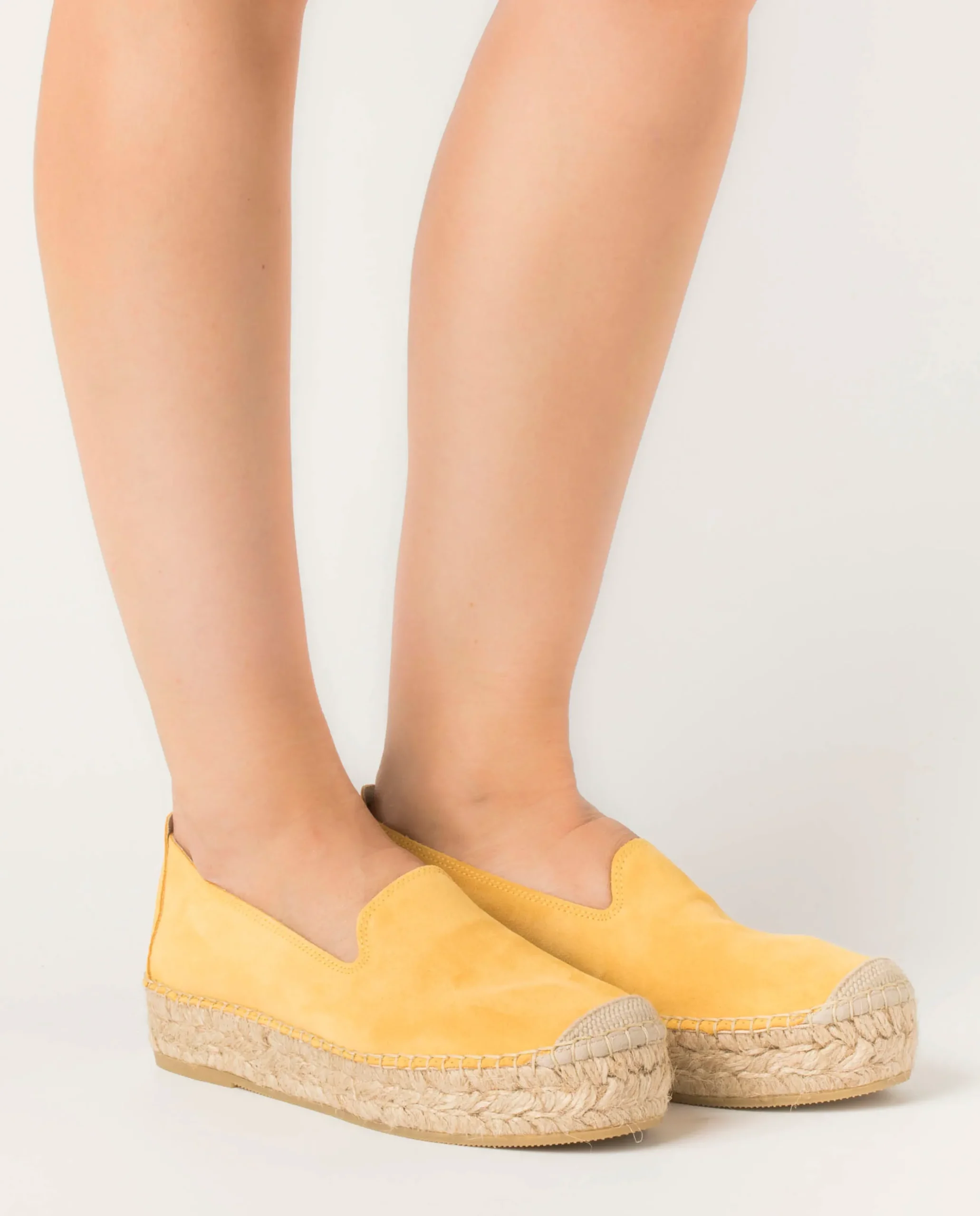 Slippers serraje amarillo Merce Doble